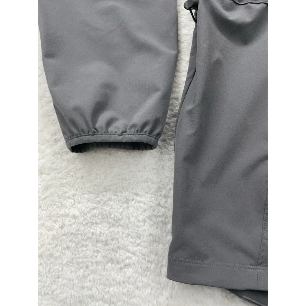 Under Armour‎ Mens XL Grey Monster Lacrosse HeatGear 1/4 Zip Hooded Windbreaker
